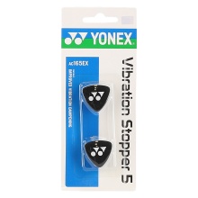 Yonex Schwingungsdämpfer Logo schwarz - 2 Stück