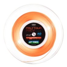 Yonex Tennissaite Poly Tour Rev (Polyester/achteckig) orange 200 Rolle