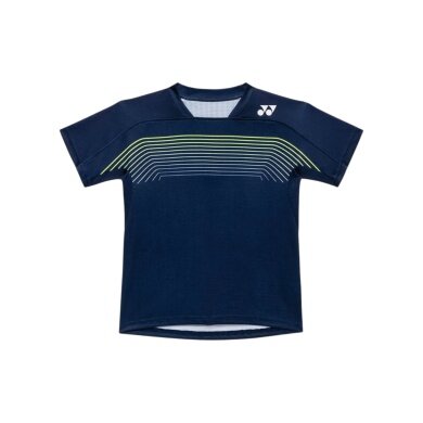 Yonex Sport-Tshirt Club Practice 10727J (100% Polyester) 2026 navyblau Jungen