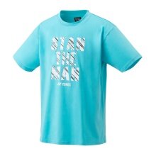 Yonex Trainings-Tshirt Stan the Man #22 (Baumwolle) aquablau Herren
