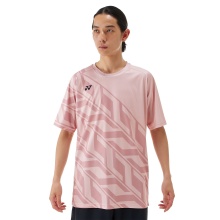 Yonex Sport-Tshirt Practice (100% Polyester) 2025 smoke pink Herren