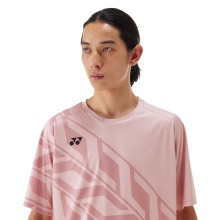 Yonex Sport-Tshirt Practice (100% Polyester) 2025 smoke pink Herren