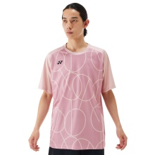 Yonex Trainings-Tshirt Practice Graphic 16742 (100% Polyester) 2025 rose Herren