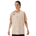 Yonex Trainings-Tshirt Practice Graphic 16742 (100% Polyester) 2025 ice beige Herren