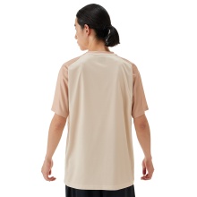 Yonex Trainings-Tshirt Practice Graphic 16742 (100% Polyester) 2025 ice beige Herren
