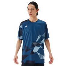 Yonex Sport-Tshirt Practice Graphic 16744 (100% Polyester) 2025 inkblau Herren