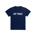 Yonex Sport-Tshirt Practice Logo 16856J (100% Polyester) 2026 navyblau Jungen