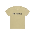 Yonex Sport-Tshirt Practice Logo 16856J (100% Polyester) 2026 khaki Jungen