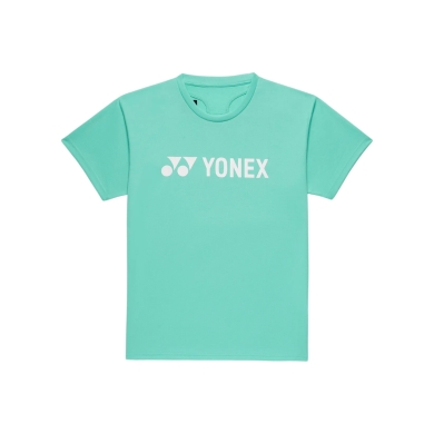 Yonex Sport-Tshirt Practice Logo 16856J (100% Polyester) 2026 mintgrün Jungen