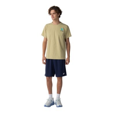 Yonex Sport-Tshirt Practice 16857 (100% Polyester) 2026 khaki Herren