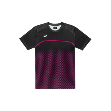 Yonex Sport-Tshirt Practice 16861J (100% Polyester) 2026 schwarz/pink Jungen