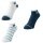 Yonex Sportsocken Sneaker Sport Low Cut 2025 blau/weiss Herren - 3 Paar