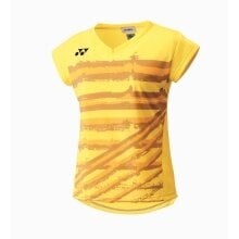 Yonex Shirt Premium Graphic #17 gelb Damen