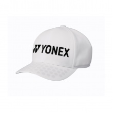 Yonex Basecap Classic mit Logo-Schriftzug weiss - 1 Stück