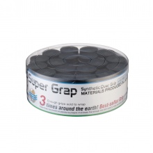 Yonex Overgrip Super Grap 0.6mm (Komfort/glatt/leicht haftend) schwarz 36er Box