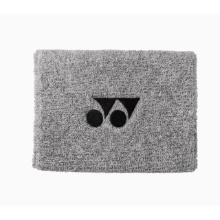 Yonex Schweissband Handgelenk Yonex Logo Mitte 10x8cm grau 1er