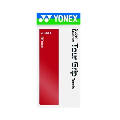 Yonex Synthetic Leather Tour Grip 1.5mm Basisband weiss