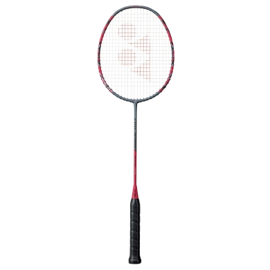 Yonex Badmintonschläger ARC Saber 11 Play (ausgewogen, mittel) grau/rot - besaitet -