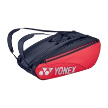 Yonex Racketbag Team Raquet 2023 (Schlägertasche, 3 Hauptfächer, Schuhfach) rot 9er