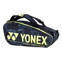 Yonex Racketbag (Schlägertasche) Pro Racquet schwarz/gelb - 9er