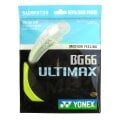 Yonex Badmintonsaite BG 66 Ultimax (Power+Komfort) gelb 10m Set