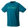 Yonex Sport-Tshirt Practice YJ0046 Big Logo (100% Polyester) 2025 blaugrün Jungen