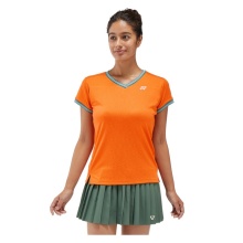 Yonex Tennis-Shirt Crew Neck French Open (Roland Garros) 2024 orange Damen