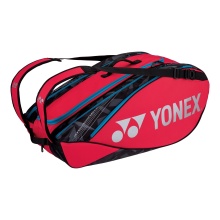 Yonex Racketbag Pro Racquet 2022 (Schlägertasche, 3 Hauptfächer, Therrmofach) rot 9er