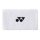 Yonex Schweissband Handgelenk Jumbo Logo Mitte 14x8cm weiss 1er