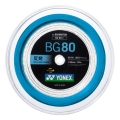 Yonex Badmintonsaite BG80 (Kontrolle+Touch) hellblau 200m Rolle