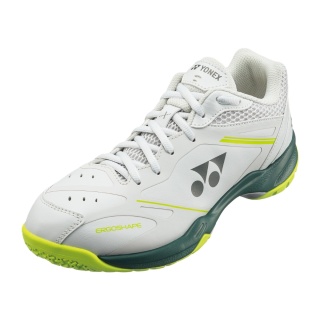 Yonex Badmintonschuhe Power Cushion 65 X4 VA (Viktor Axelsen) 2025 hellgrau/grün Herren