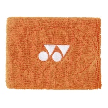 Yonex Schweissband Handgelenk Yonex Logo Mitte 10x8cm orange 1er