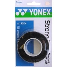Yonex Overgrip Strong 0.6mm schwarz 3er