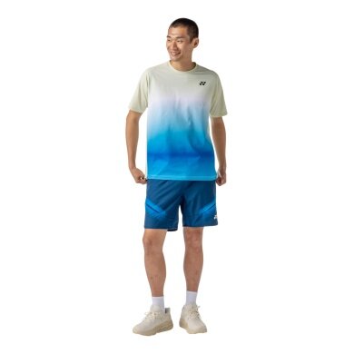 Yonex Sport-Tshirt Practice Graphic 16843 (100% Polyester) 2026 champagne/blau Herren