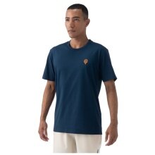 Yonex Sport-Tshirt Nature (Baumwolle) 2024 nachtblau Herren