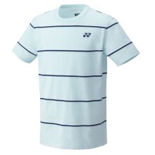 Yonex Sport-Tshirt Practice (100% Baumwolle) 2024 crystalblau Herren