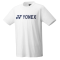 Yonex Trainings-Tshirt Practice Logo (100% Baumwolle) 2024 weiss Herren
