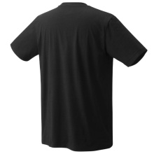 Yonex Trainings-Tshirt Practice Logo (100% Baumwolle) 2024 schwarz Herren