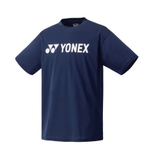 Yonex Sport-Tshirt Club Team Logo Print #22 navyblau Herren