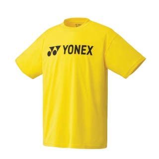 Yonex Trainings-Tshirt Logo LB0024 (100% Polyester) 2025 gelb Herren