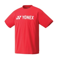 Yonex Sport-Tshirt Club Team Logo Print #22 rot Herren