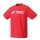 Yonex Sport-Tshirt Club Team Logo Print #22 rot Herren