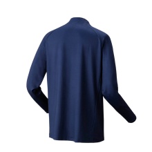 Yonex Tennis-Langarmshirt 1/2 Zip Club Team marineblau Herren