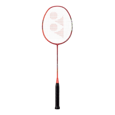 Yonex Badmintonschläger Astrox 01 Ability (kopflastig, sehr flexibel) rot - besaitet -