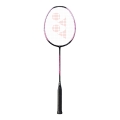 Yonex Badmintonschläger Nanoflare 001 Feel (grifflastig, flexibel) schwarz/pink - besaitet -