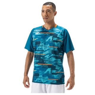 Yonex Sport-Tshirt Crew Neck Club Team 2024 blaugrün Herren