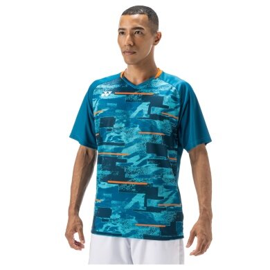 Yonex Sport-Tshirt Crew Neck Club Team 2024 blaugrün Herren