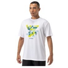 Yonex Sport-Tshirt Graphic Practice YM0043 (100% Polyester) 2025 weiss Herren