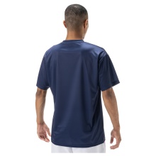 Yonex Sport-Tshirt Graphic Practice YM0043 (100% Polyester) 2025 indigo marineblau Herren