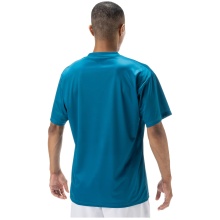 Yonex Sport-Tshirt Graphic Practice YM0043 (100% Polyester) 2025 blaugrün Herren